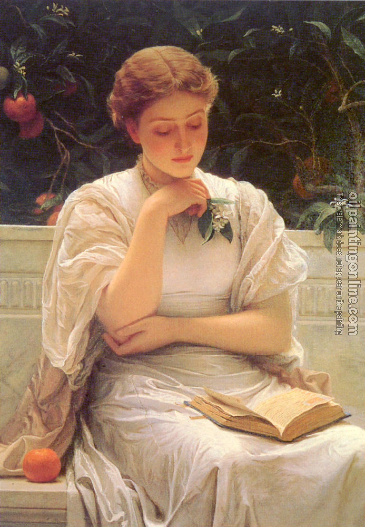 Charles Edward Perugini - In The Orangery